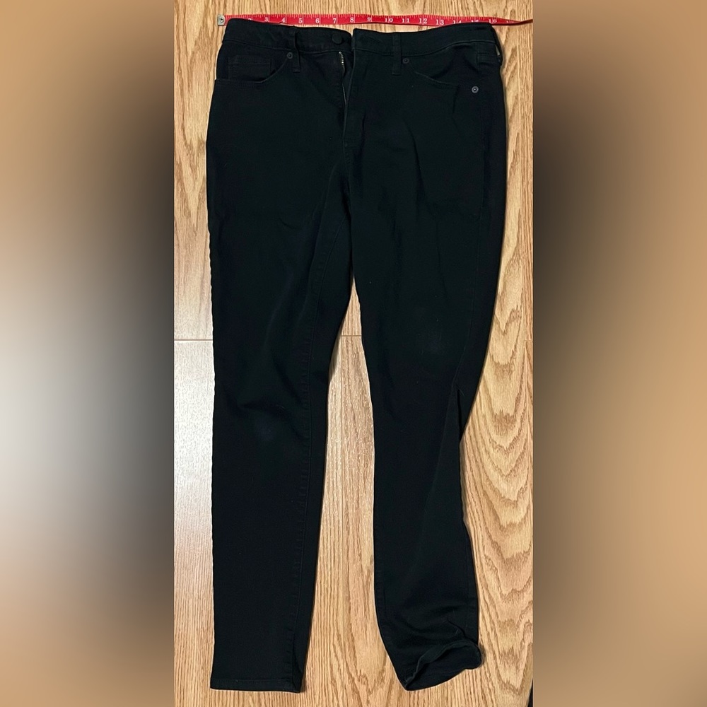 Black Universal thread high rise skinny jeans
